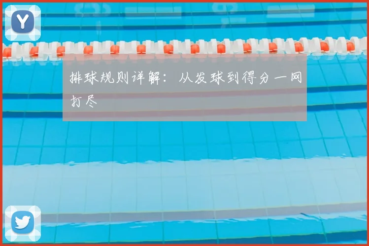 排球规则详解：从发球到得分一网打尽